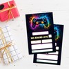 Grehos Set Of 20 Video Game Birthday Invitation Cards -