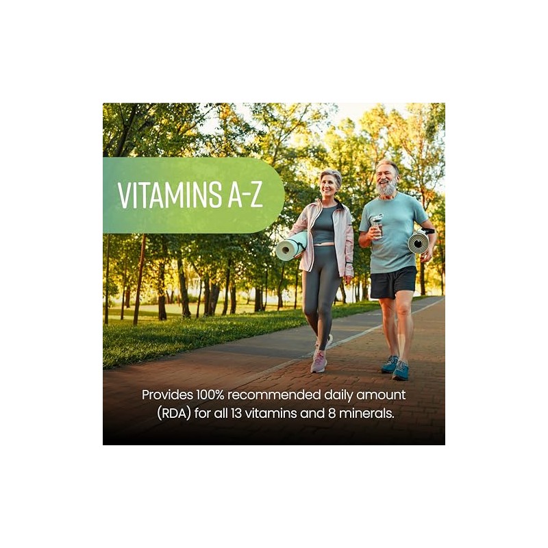 VitaBright A-Z Multivitamin & Minerals High Strength | 400 Vegan