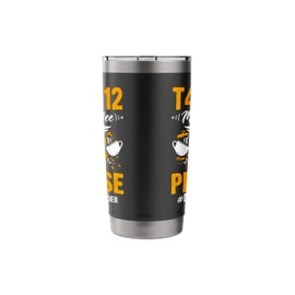 T43 Coffee Medical Coding Clinical Biller Medical Coder Stainless Steel Insulated Tumbler