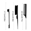 Hair Brush Set, 3-Piece Hair Comb, Styling Comb, Hair Edge