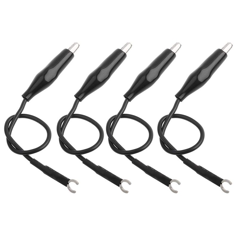 Oscilloscope Probe Ground Cable, 4 Pieces Oscilloscope Probe Ground Cable,