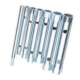 7Pcs Plumber Back Nut Tap Spark plug Spanner Duel-ended Wrench Socket Set 8-19mm