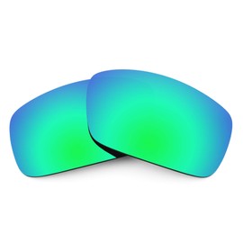 Revant Replacement Lenses Compatible With Costa Fantail, Polarized, Emerald Green MirrorShield