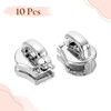 sourcing map 10 Pcs Zipper Sliders, #3 Zipper Pull Replacement