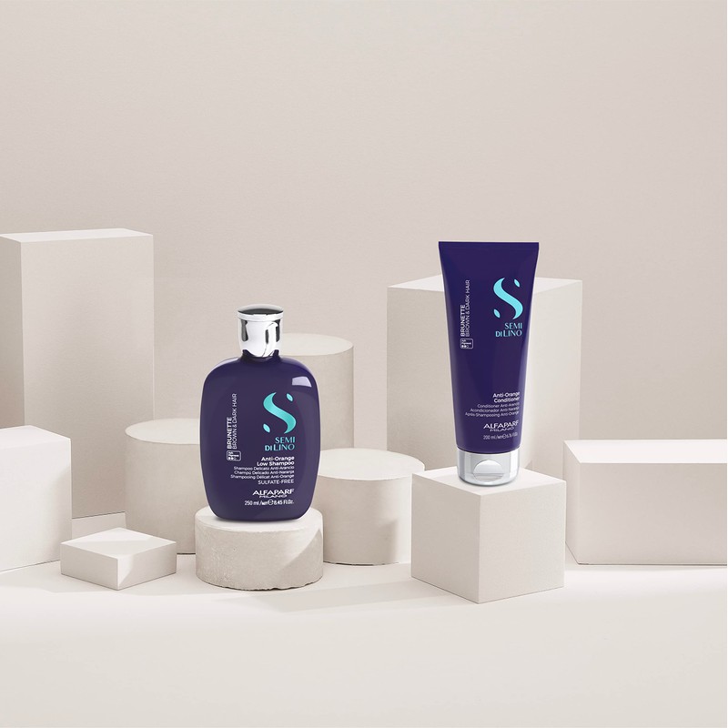 Alfaparf Milano Semi di Lino Brunette Anti-Orange Conditioner 200 ml