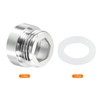 PATIKIL G1/2 to M22 x 1.0 Tap Adapter Chrome Plated
