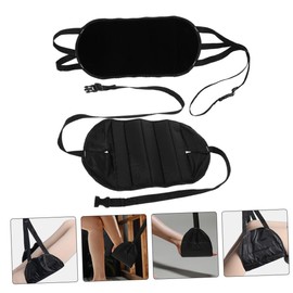 STOBOK Airplane Foot Hammock Memory Foam Footrest for Plane Travel Inflatable Foot Rest Comfortable for Flights for Travel