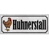 Schatzmix Saying Chicken Coop Metal Sign 27 x 10 cm