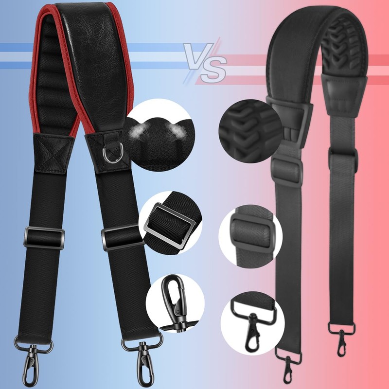 ZINZ 77" Shoulder Strap with Neoprene Thick Padded, Universal Bag