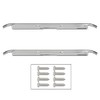 CHEDA Truck Chrome Door Sill Plates Compatible with 1967 1968