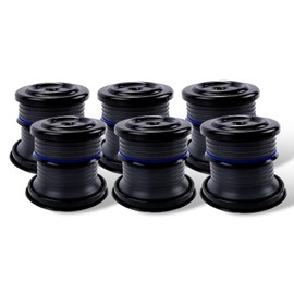 Gagsu Silicone Body Mount Kit Compatible with Ford F250 F350 2008-2016 Crew Cab, Regular Cab, Extended Cab, 6 Pack