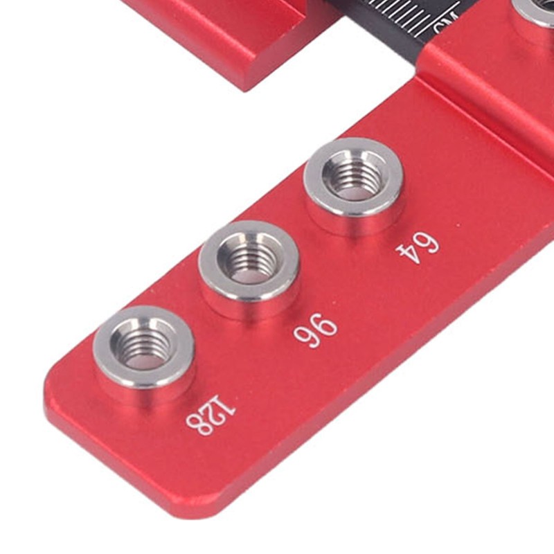 Cabinet Hardware Jig Aluminum Alloy Drawer Pull Drill Guide Adjustable