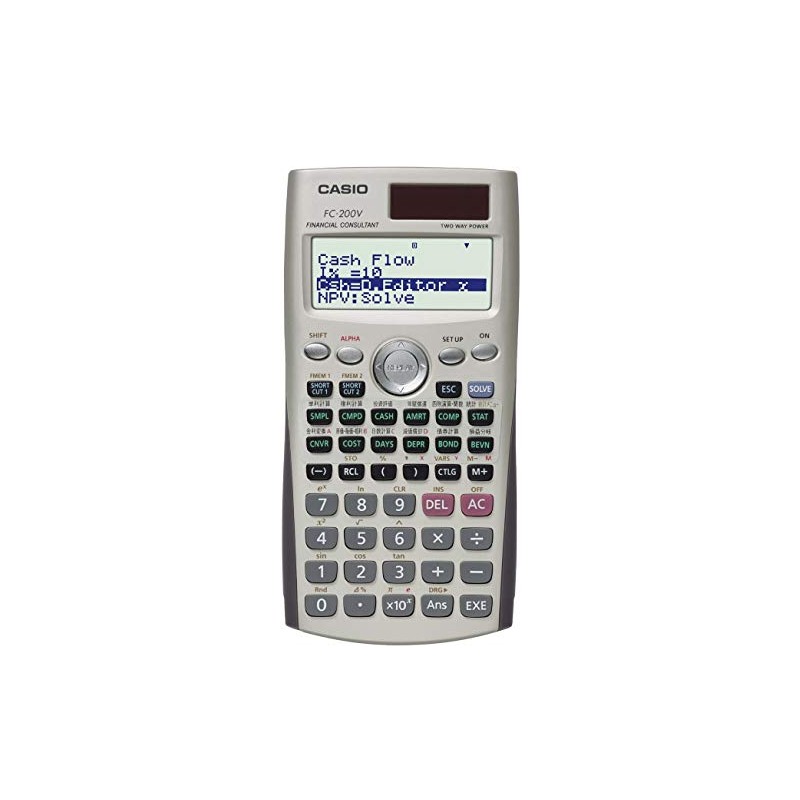 Casio FC-200V Financial Calculator