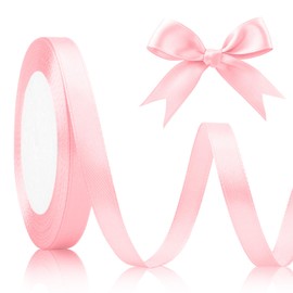 1pcs pale pink 1cm ribbon