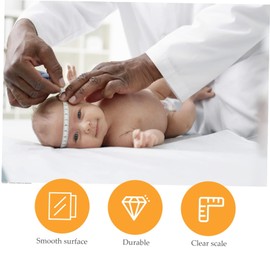 Operitacx 4 Sätze Kopfumfang Babymaß Kopfmaßband Kindermaßband Körpermaßband Maßband Lineal Maßband Für Maßband Für Pädiatrie Grün Pp 2 STÜCKE * 4