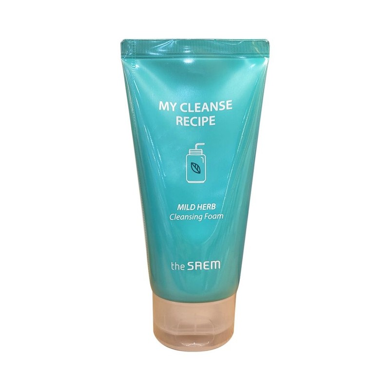 The Saem 더샘 마이클렌즈 레시피 클렌징폼 마일드허브 100ml