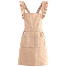 FAIRYGATE Pinafore Apron Adjustable Kitchen Cotton Apron With Pockets for Men & Women Chefs For Cooking & Baking in Home Restaurants & Barbeque A1643