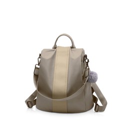 NICOLE & DORIS Backpack Women Fashion Backpack for ladies Casual rucksack Waterproof anti-theft daypack shoulder bag large capacity Khaki