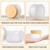 SUNOYA Cosmetic Glass Cream Jar, Pack of 12 Empty Jars