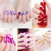 Silver Nail Polish, Metallic Mirror Effect, Metal Long-Lasting Non-Peelable Nail
