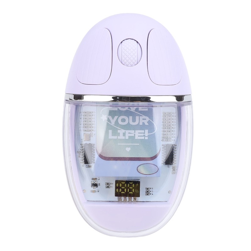 Bluetooth Wireless Mouse Dual Mode 2.4G Transparent PC Ergonomic Office