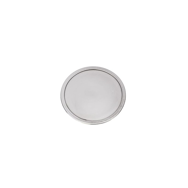 NKlaus Stainless Steel Plate 6.5 cm - Heat Resistant Base