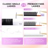 NAGARAKU Extension Eyelash Supplies Classic 1:1 Lashes Individual Volume Lash