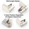 Muxios On Wall Mount Shower Bracket for Handheld Shower Head,