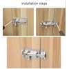 TERF® Aluminium Door Bolt Barrel Slide Lock 38mm [1.5''] Door