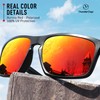 ThunderClap Polarised Replacement Lenses for Electric Swingarm XL Sunglasses, Aurora