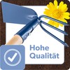 KADAX Metal Hoe with Wooden Handle, Double Hoe for Garden