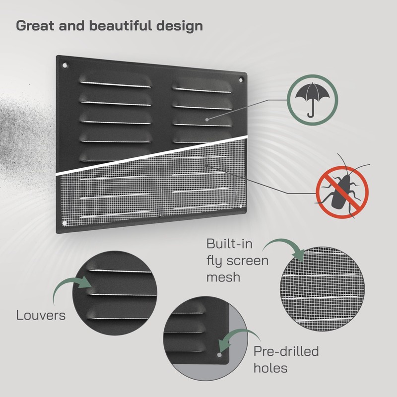 Vent Systems 260 x 190 mm / 10" x 8"