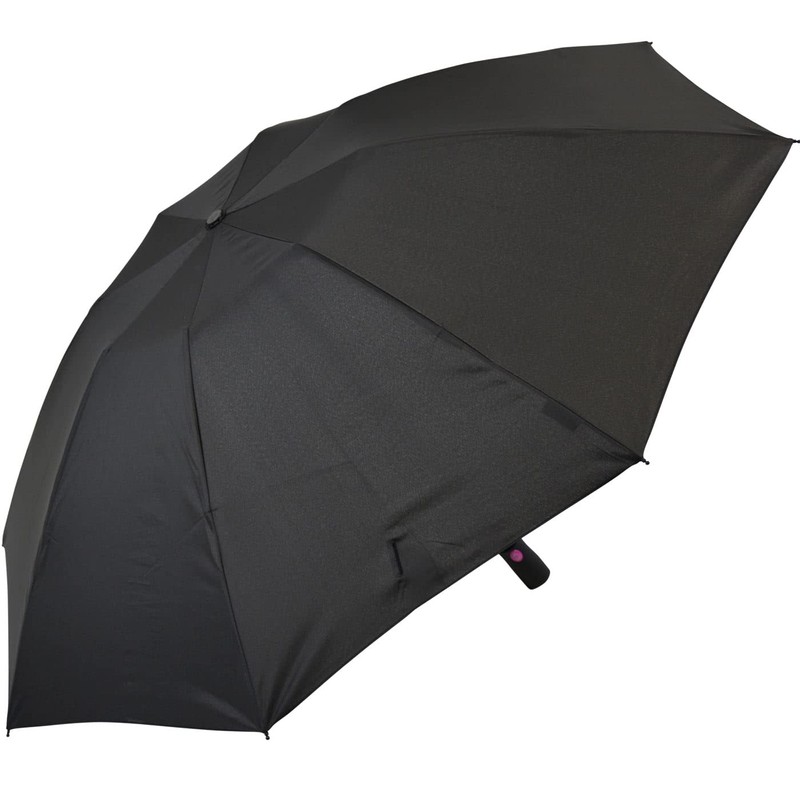 iX-brella Reverse Reverse Opening Fiberglass Pocket Umbrella with Coloured Spokes,