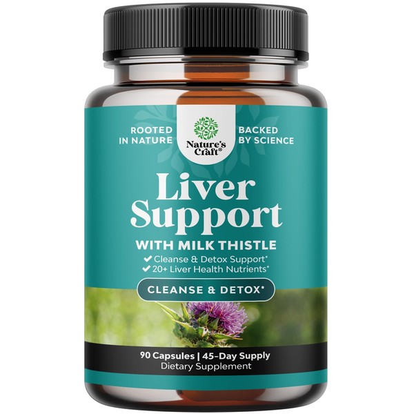 Liver Cleanse Detox & Repair 90 Capsules - Herbal Liver