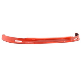 Pre-Painted Front Bumper Lip Compatible with 1996-1998 Honda Civic EK, Red PU Front Lip Finisher Under Chin Spoiler Add On Available by IKON MOTORSPORTS, 1997