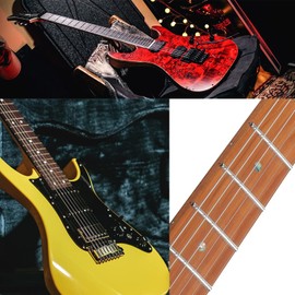 Create idea 20PCS Fretboard Inlay Dots 6mm Natural Abalone Shell Inlay Dots Markers Decoration for Guitar Ukulele Bass Mandolin Banjo White