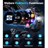 LIGE Smartwatch Herren 1000 mAh Akku/1.85‘’ HD Großes-Display Smartwatch mit