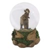 Ebros Gift Safari Grasslands Savanna African Bush Elephant Glitter Water