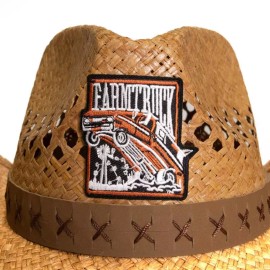 FNA Creations, Inc. Farmtruck and Azn - Street Outlaws - Farmtruck's Straw Hat - Kid Sized