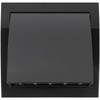 HVAC OV 4 Inch Black ABS Plastic Exhaust Dryer Vent