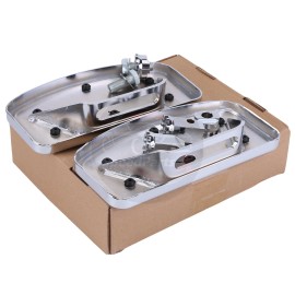 SpeedParts-X Rear Passenger Footboard Footpeg Floorboard For Honda Shadow Sabre VT1100 All