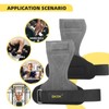 Leather Hand Grips for Crossfit Training, Gymnastics, Full Palm Protection,