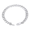 GOLDCHIC JEWELRY Curb Chain Men Women's Bracelet, 316L Stainless Steel
