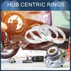 INFINAUTO 4PCS Hub Centric Ring 54.1mm ID to 56.6mm OD