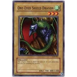 Yu-Gi-Oh! - One-Eyed Shield Dragon (LOB-087) - Legend of Blue Eyes White Dragon - 1st Edition - Common