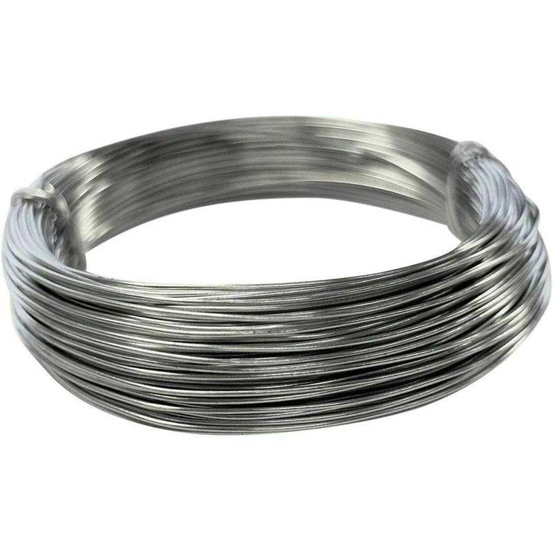 Galvanised Garden Gardening Wire Heavy Duty 1.2mm x 20mm For