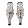 2pcs/ Set Stainless Steel Sturdy Keg Beer Ball Lock Post