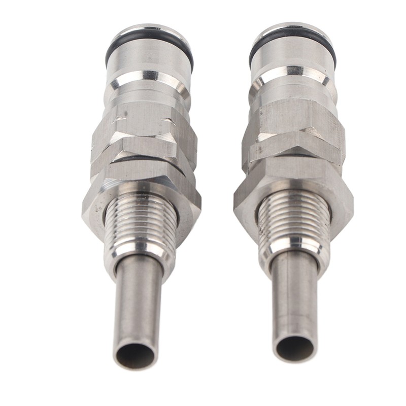 2pcs/ Set Stainless Steel Sturdy Keg Beer Ball Lock Post