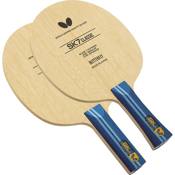 Butterfly 36881 SK7 Classic -FL Table Tennis Racket, Shakehand Flare, for Attack