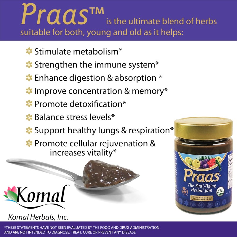 AyurBest Organic Praas / Chyawanprash - 100% USDA Certified Organic,